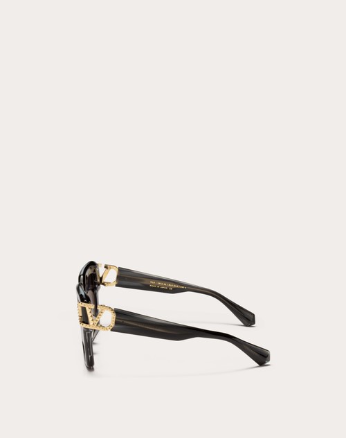 Red Valentino I - OCCHIALE DA SOLE SQUADRATO IN ACETATO CON VLOGO Comprane uno, ottenene uno gratis