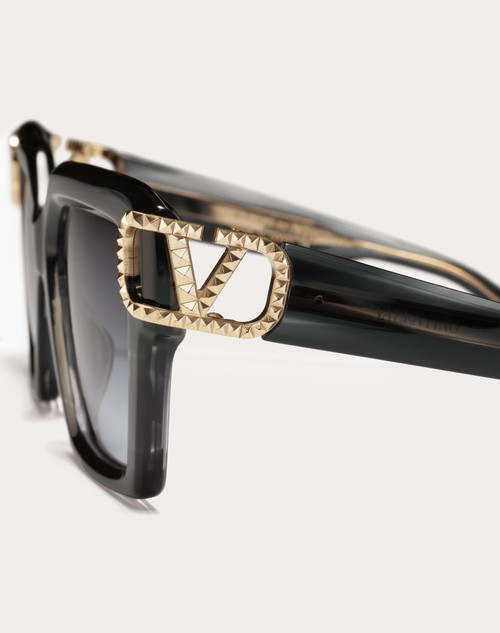Red Valentino I - OCCHIALE DA SOLE SQUADRATO IN ACETATO CON VLOGO Comprane uno, ottenene uno gratis