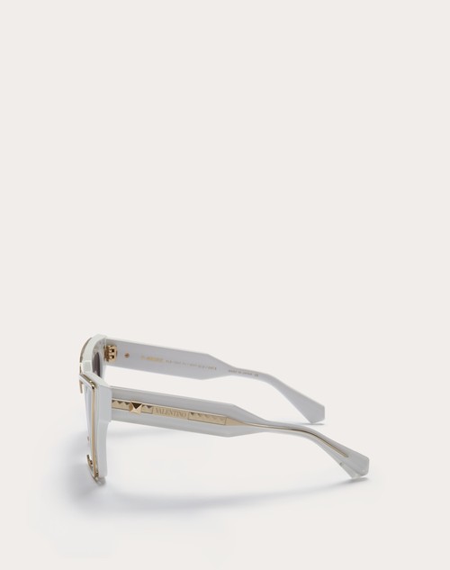 Red Valentino V - GRACE OCCHIALE CAT-EYE OVERSIZE IN ACETATO CON DETTAGLI IN TITANIO Offerte giornaliere
