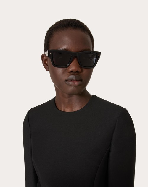 Red Valentino XXII - OCCHIALE SQUADRATO IN ACETATO Prezzo basso