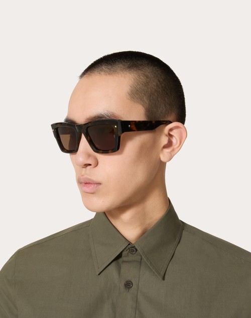 Red Valentino XXII - OCCHIALE SQUADRATO IN ACETATO Super Saving Price