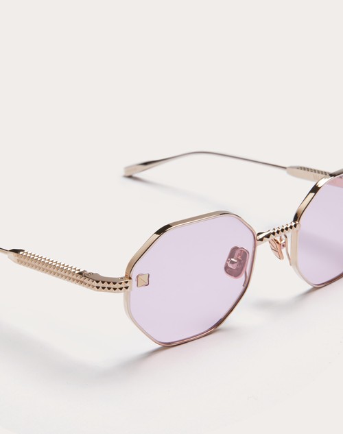 Red Valentino V - STUD OCCHIALE ESAGONALE IN TITANIO Ritorno libero