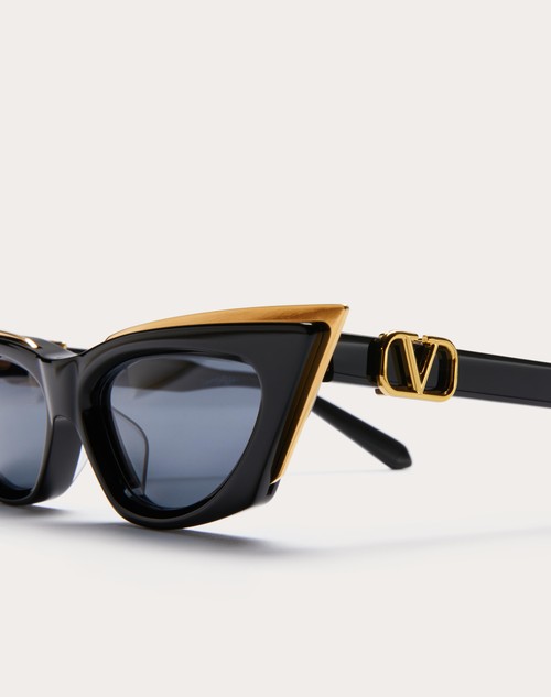 Red Valentino V - GOLDCUT I OCCHIALE IN ROBUSTO ACETATO SCOLPITO CON INSERTI IN TITANIO Rilascio limitato
