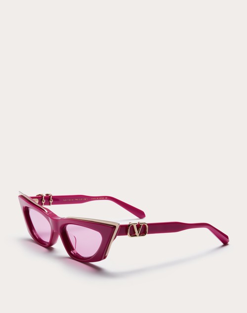 Red Valentino V - GOLDCUT I OCCHIALE IN ROBUSTO ACETATO SCOLPITO CON INSERTI IN TITANIO Ultimi tre giorni