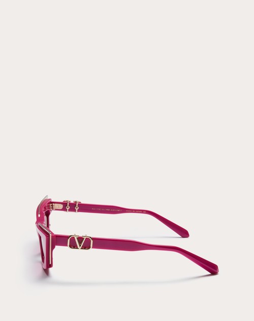 Red Valentino V - GOLDCUT I OCCHIALE IN ROBUSTO ACETATO SCOLPITO CON INSERTI IN TITANIO Ultimi tre giorni
