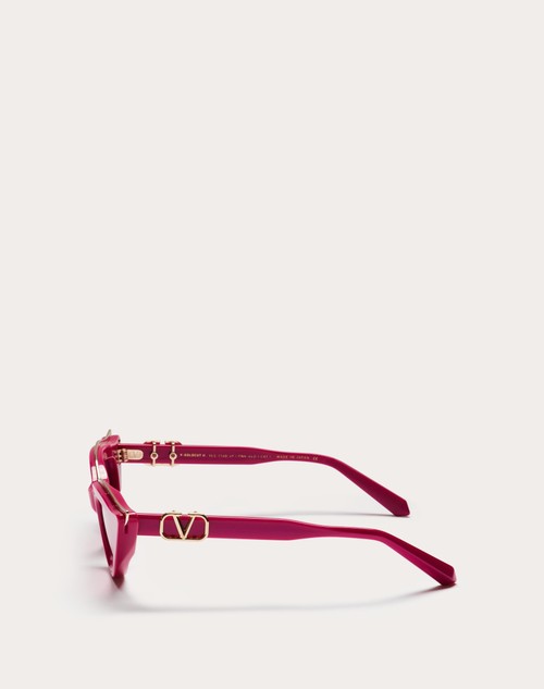 Red Valentino V - GOLDCUT II OCCHIALE IN ROBUSTO ACETATO SCOLPITO CON INSERTI IN TITANIO Latest stili
