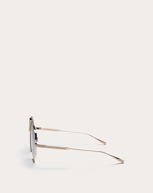 Red Valentino V - HEXAGON OCCHIALE PILOT OVERSIZE IN TITANIO Offerta speciale della fabbrica