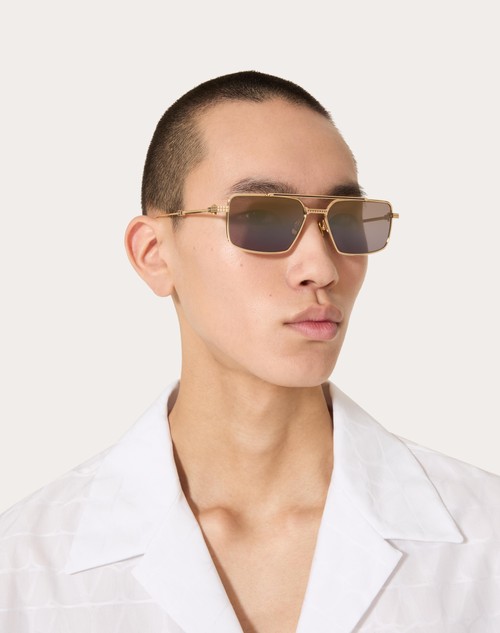 Red Valentino VI - OCCHIALE RETTANGOLARE IN METALLO Discount Store per i nuovi prodotti