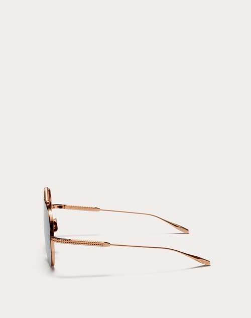 Red Valentino XVI - OCCHIALE PILOT IN TITANIO CON STUD Officina