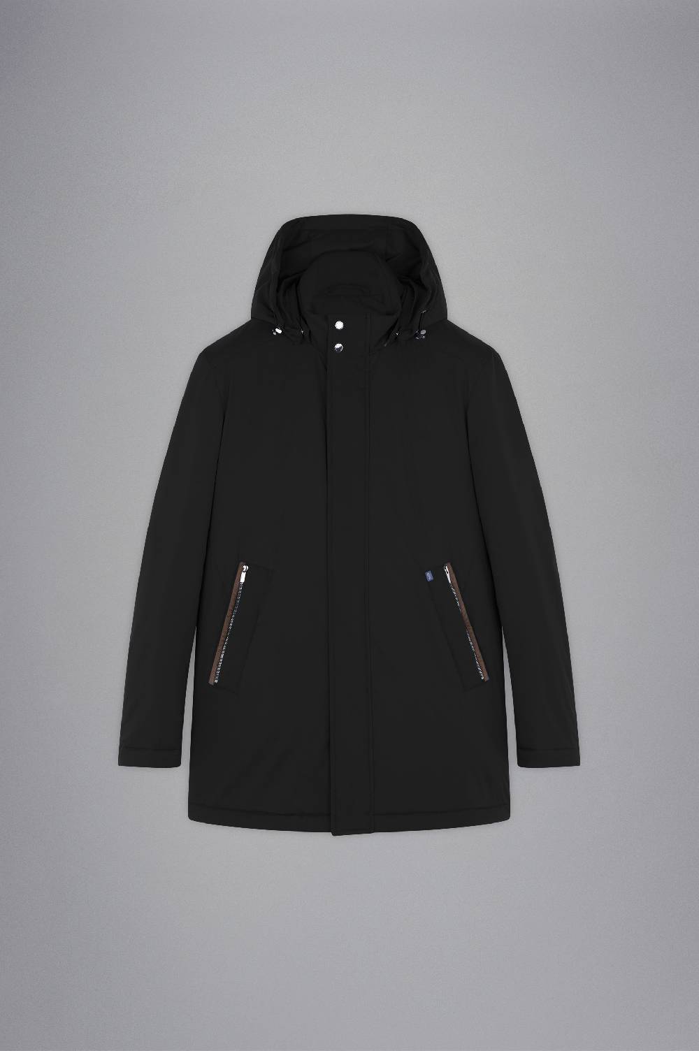 ﻿Paul & Shark Car Coat in Typhoon Platinum Paul & Shark Consegna Veloce