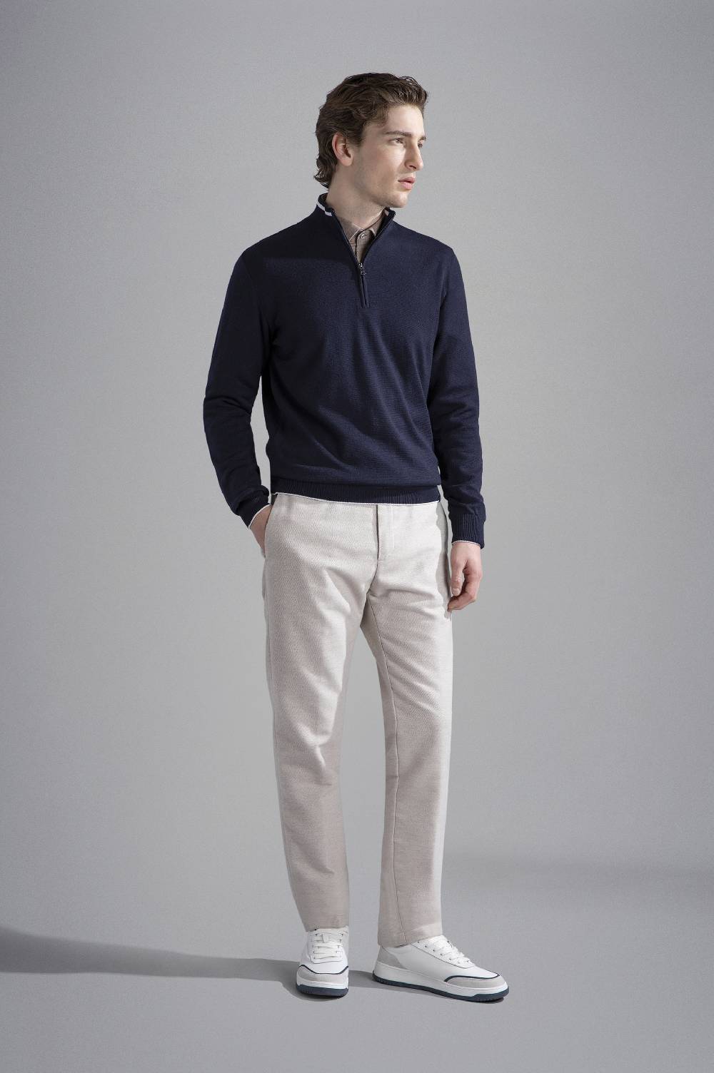 Paul & Shark Camicia in cotone e lino Paul & Shark Shopping Online