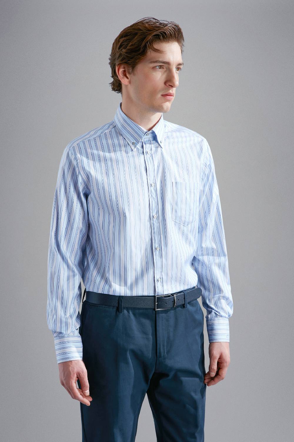 Paul & Shark Camicia in raso di cotone Paul & Shark Affare Del Giorno