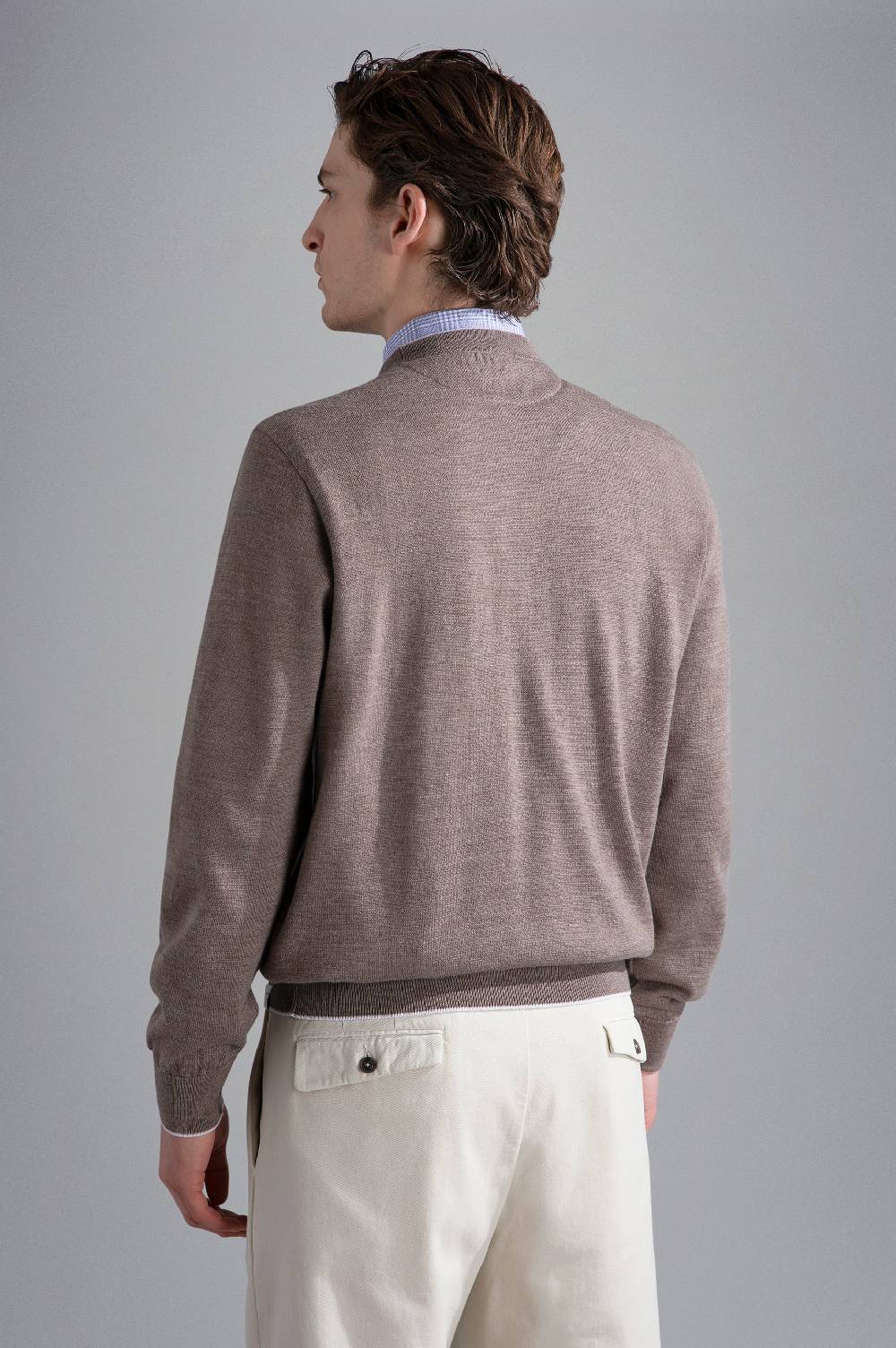 Paul & Shark Maglia in Summer Wool con profili a contrasto Paul & Shark Convenienza