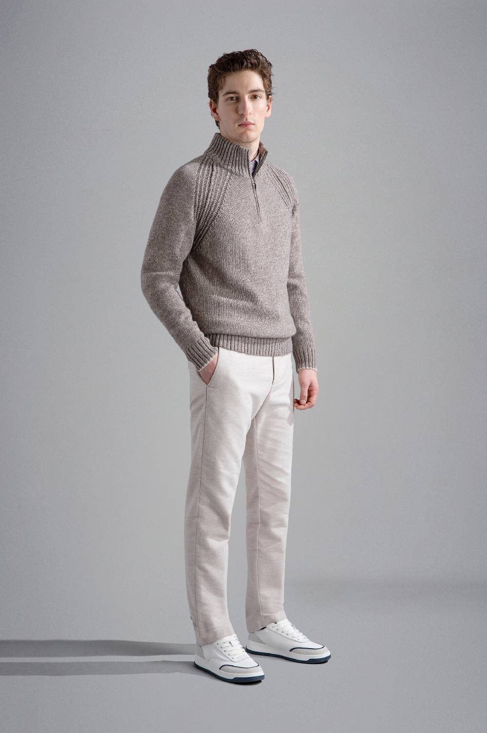 Paul & Shark Camicia in twill di cotone Paul & Shark Sconto
