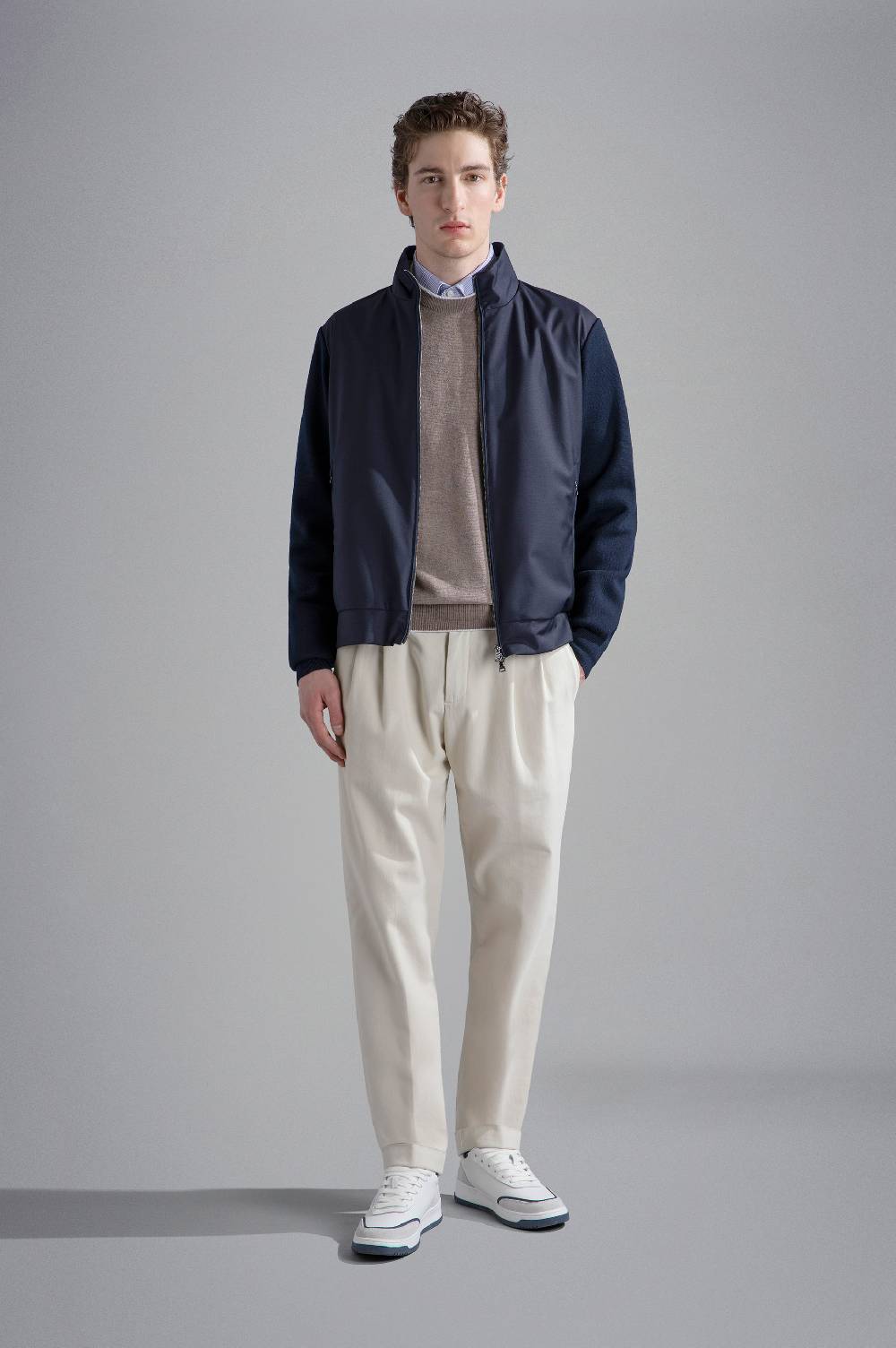 Paul & Shark Camicia in twill di cotone Paul & Shark Outlet