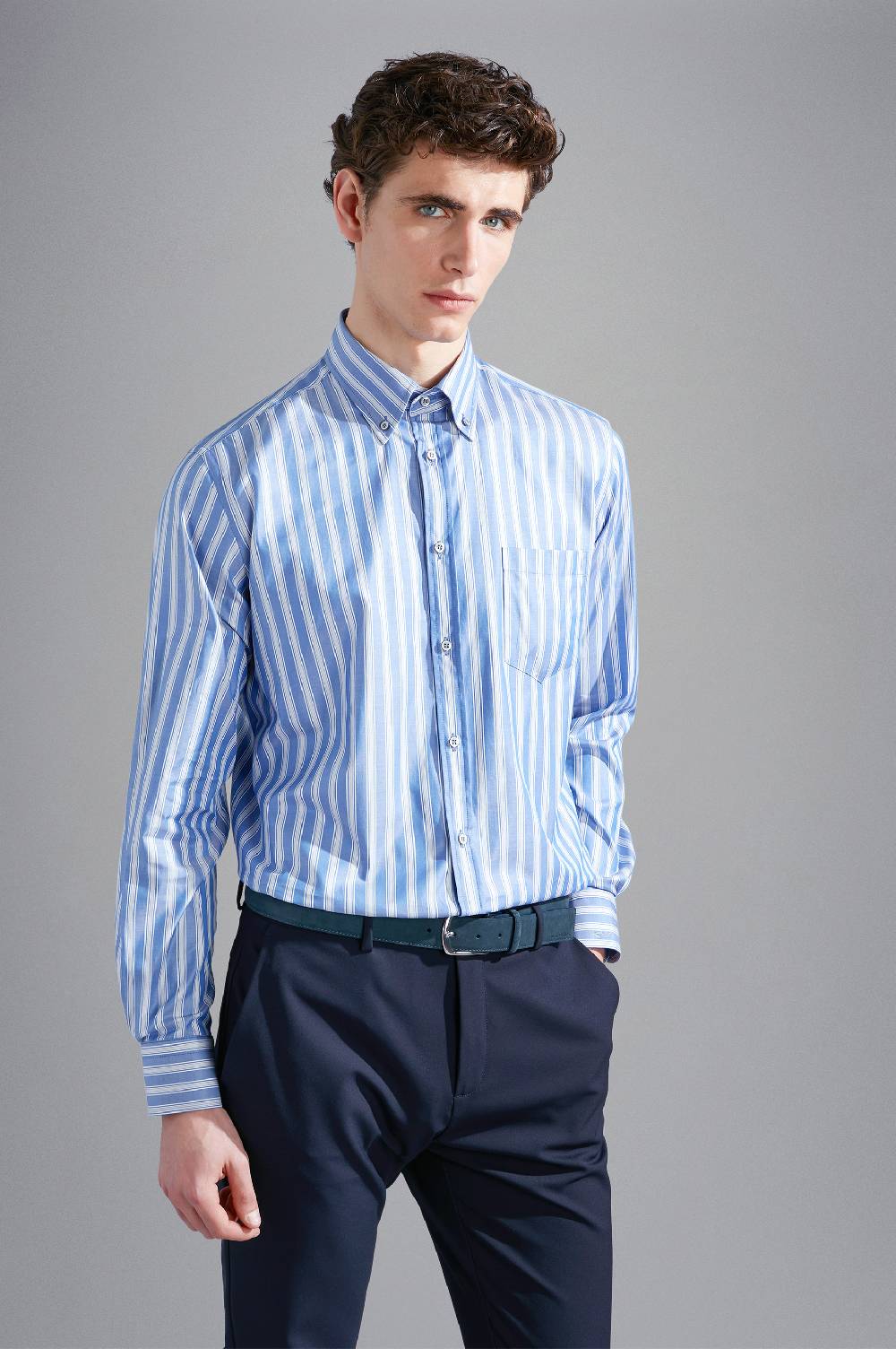 Paul & Shark Camicia in raso di cotone Paul & Shark Hotsell