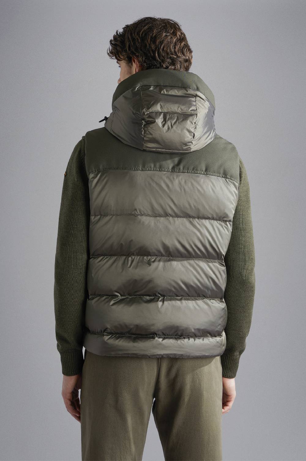 Paul & Shark Gilet Hybrid in nylon cangiante e tessuto tecnico Paul & Shark Negozio