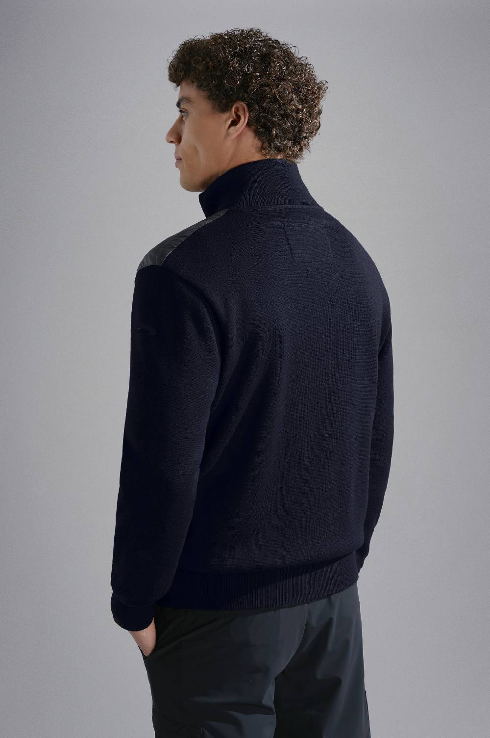 Paul & Shark Cardigan Hybrid in lana e nylon Paul & Shark Moda