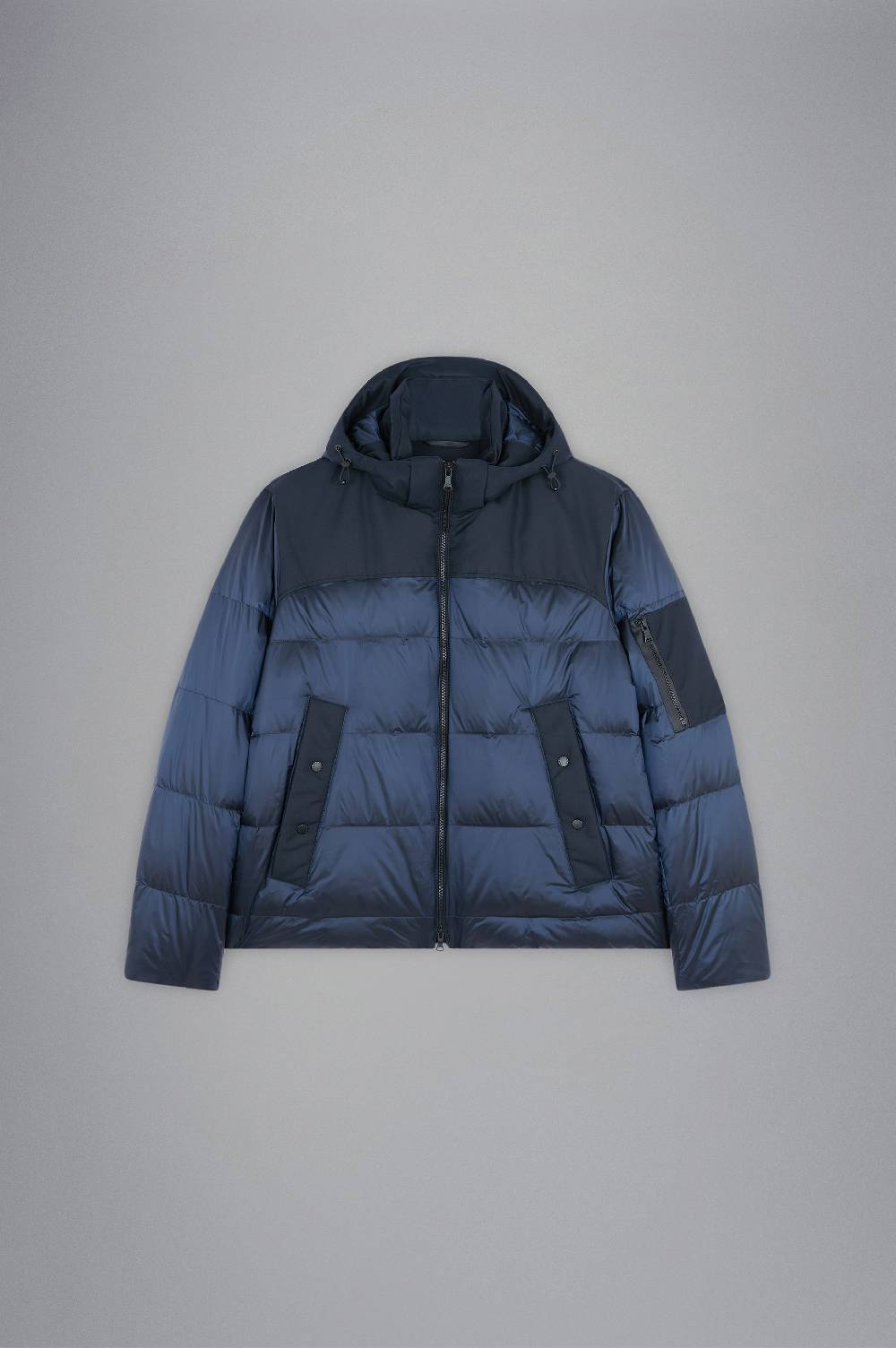 Paul & Shark Piumino Hybrid in nylon cangiante e tessuto tecnico Paul & Shark Italia