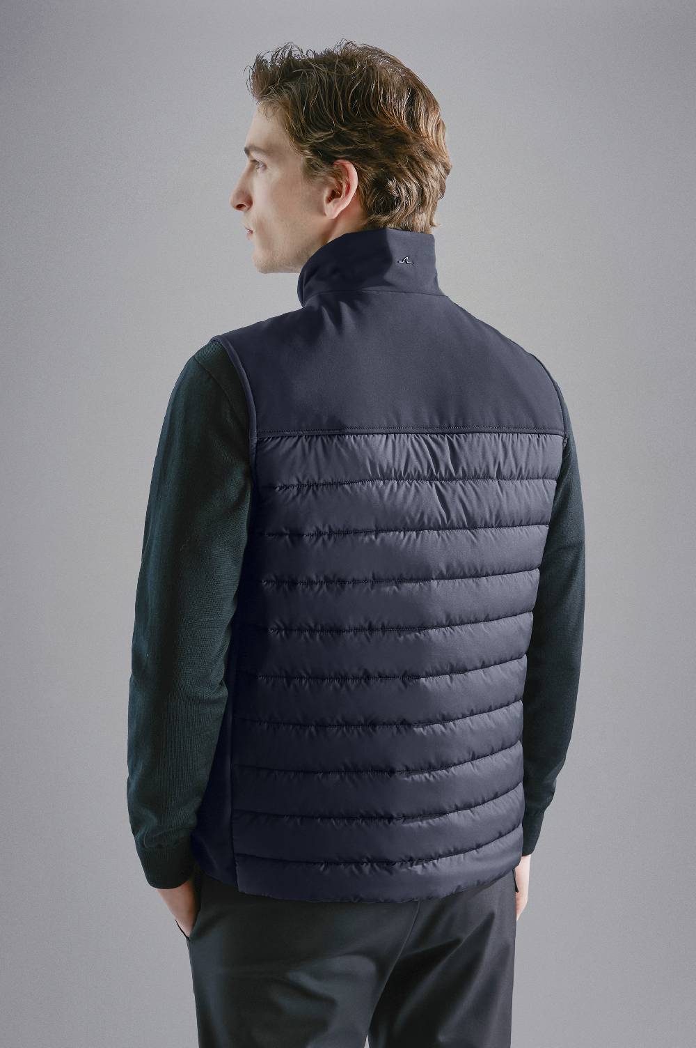 Paul & Shark Gilet Hybrid in Re-Shark Shell Paul & Shark 2025