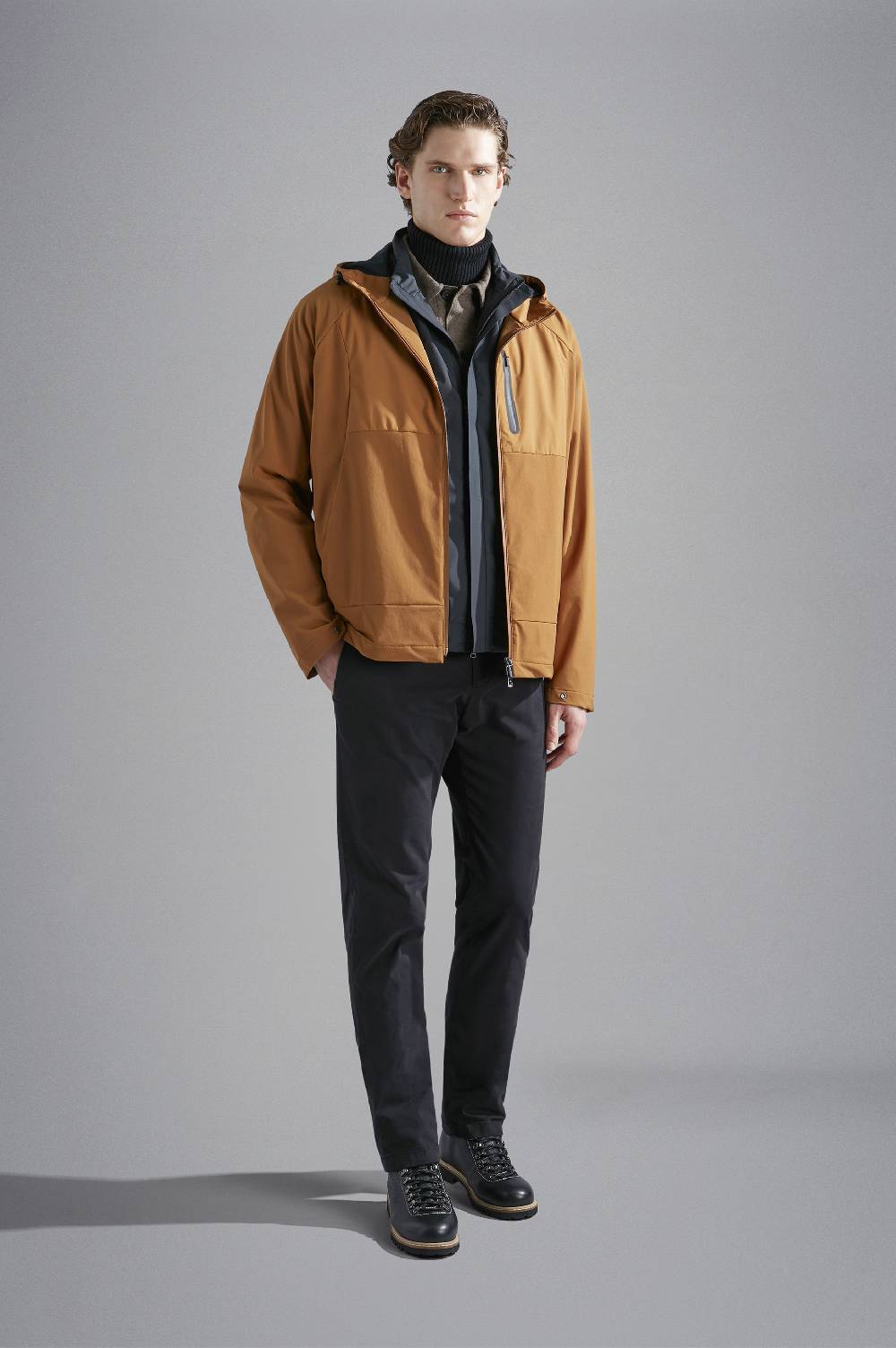 Paul & Shark Overshirt in lana tecnica Paul & Shark Promozione
