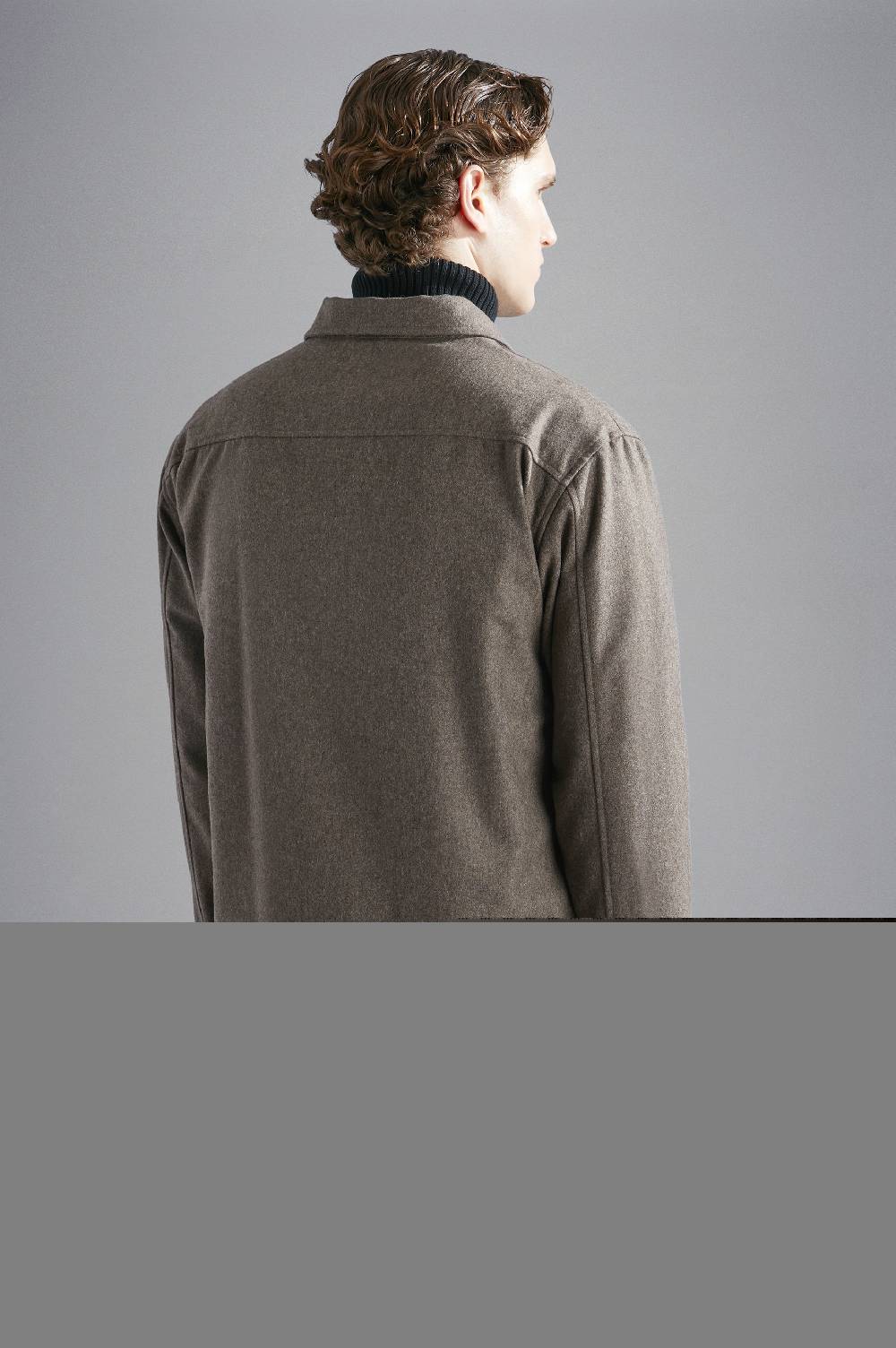 Paul & Shark Overshirt in lana tecnica Paul & Shark Promozione