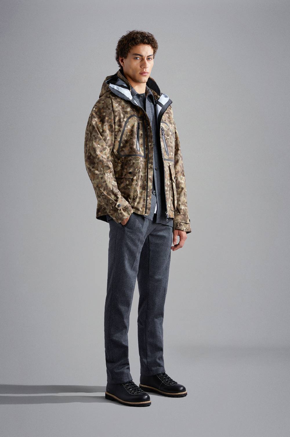 Paul & Shark Overshirt in lana tecnica Paul & Shark Soddisfazione Garantita