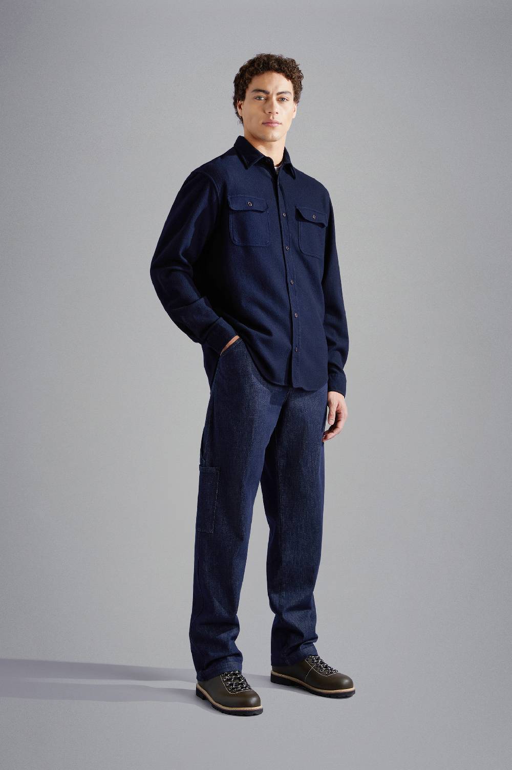 Paul & Shark Overshirt in lana Paul & Shark Qualità Garantita