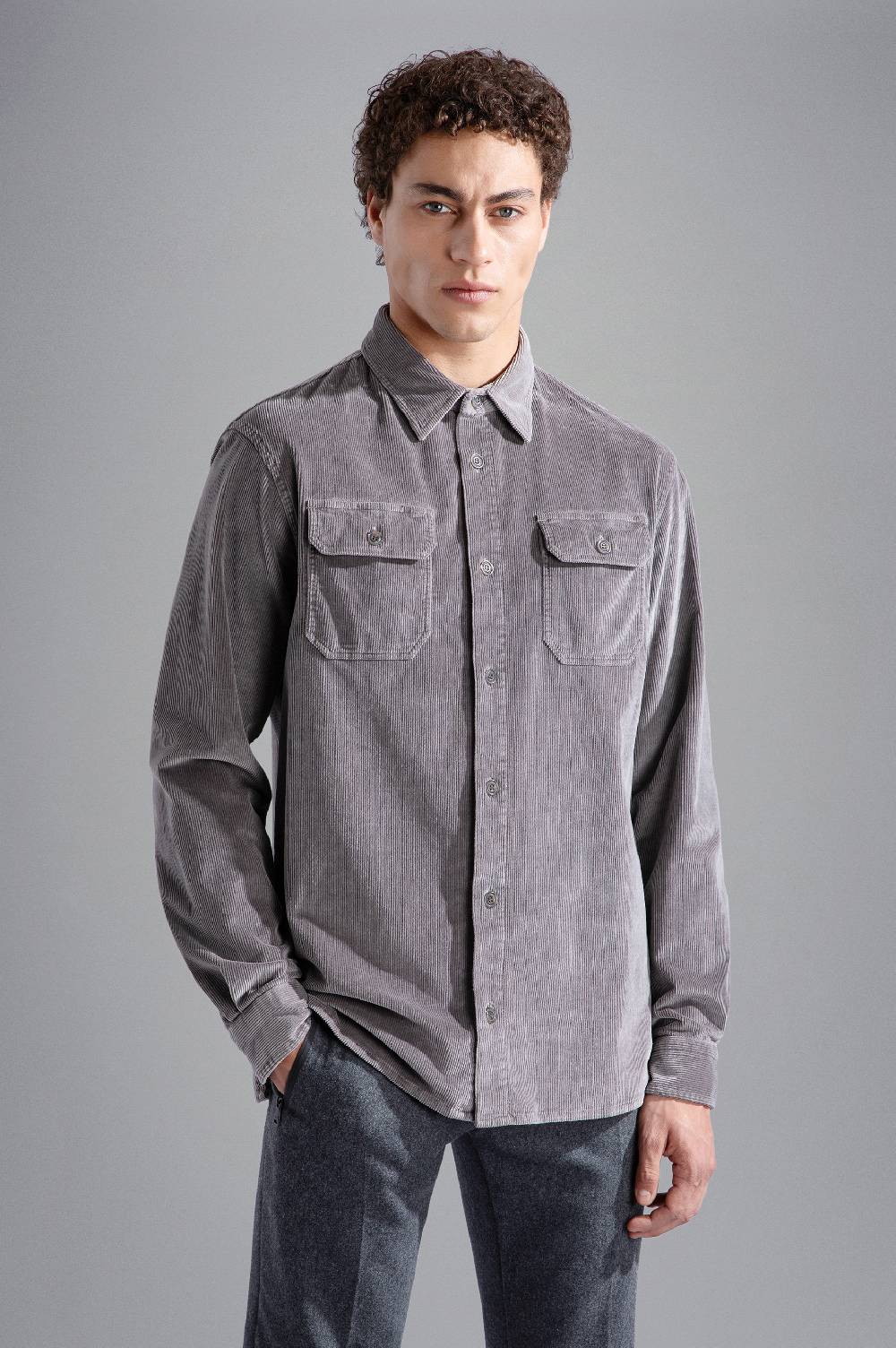 Paul & Shark Overshirt in velluto Paul & Shark Negozi Online