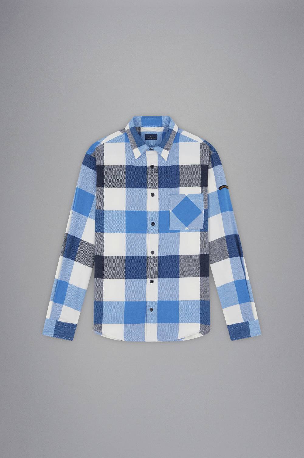 Paul & Shark Overshirt in flanella di cotone Paul & Shark Fino Al -60%