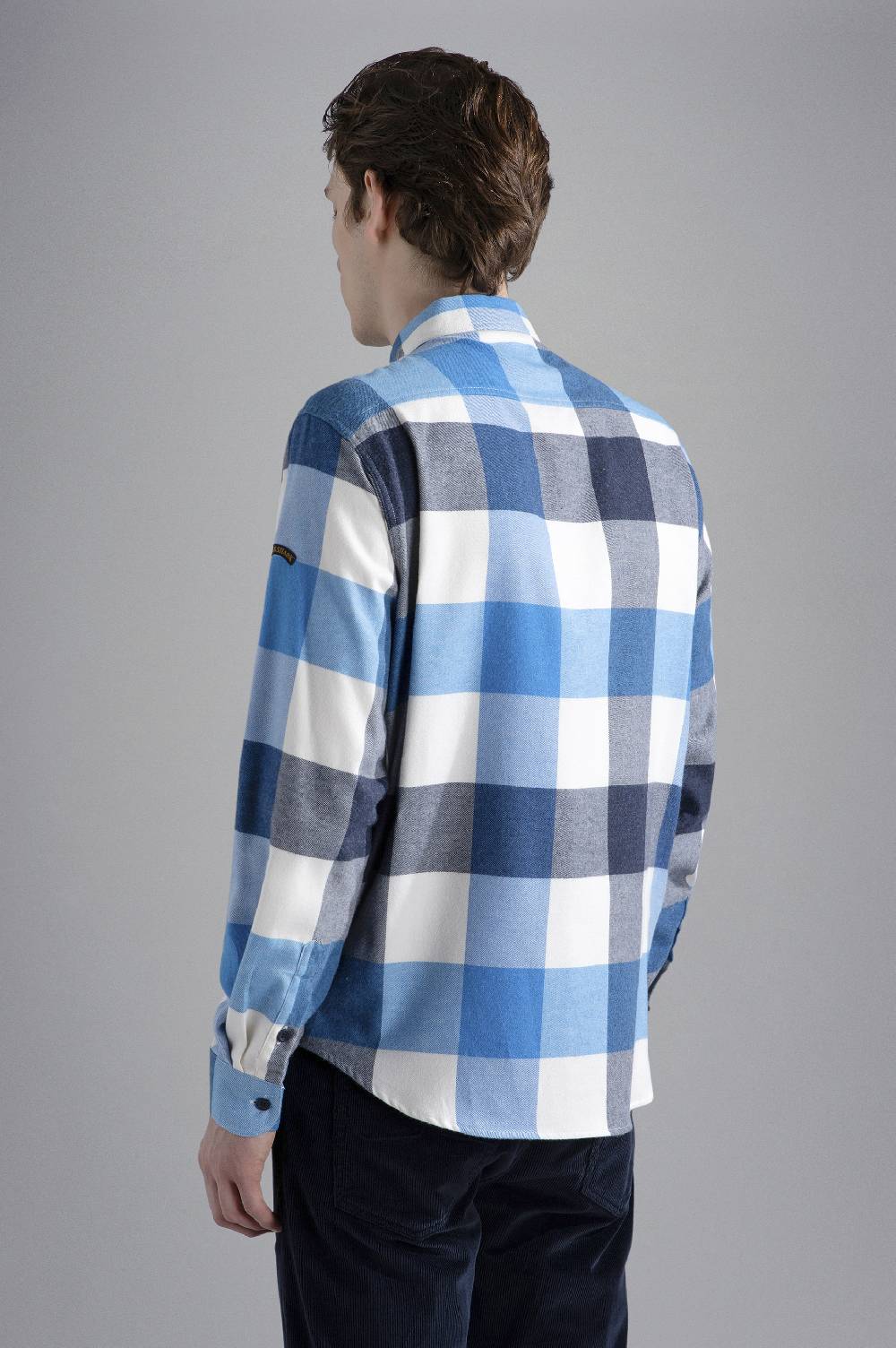Paul & Shark Overshirt in flanella di cotone Paul & Shark Fino Al -60%