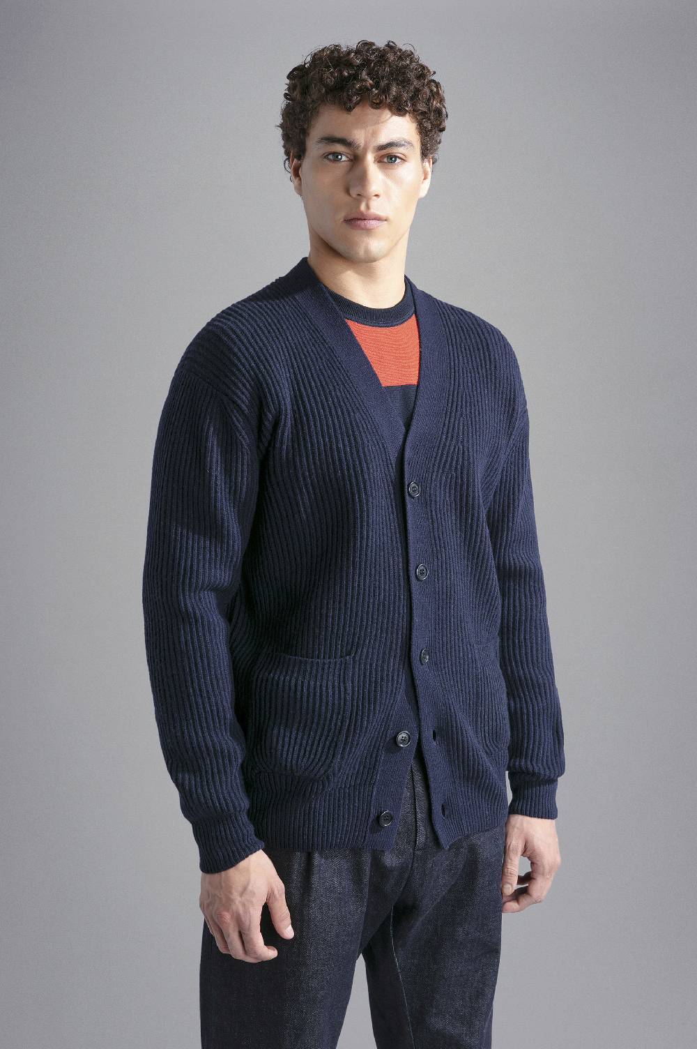 Paul & Shark Cardigan in Re-Wool Paul & Shark Convenienza