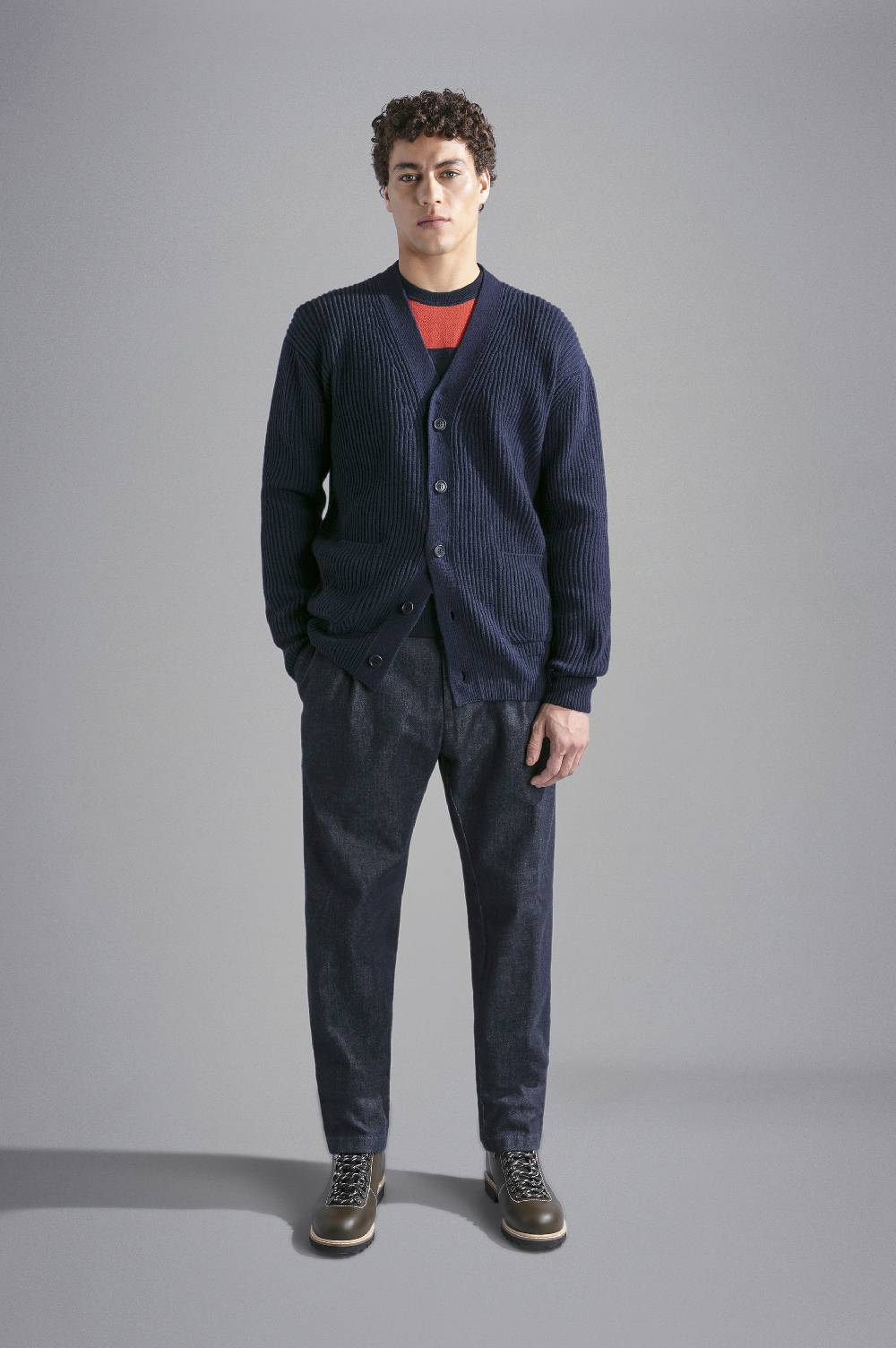 Paul & Shark Cardigan in Re-Wool Paul & Shark Convenienza