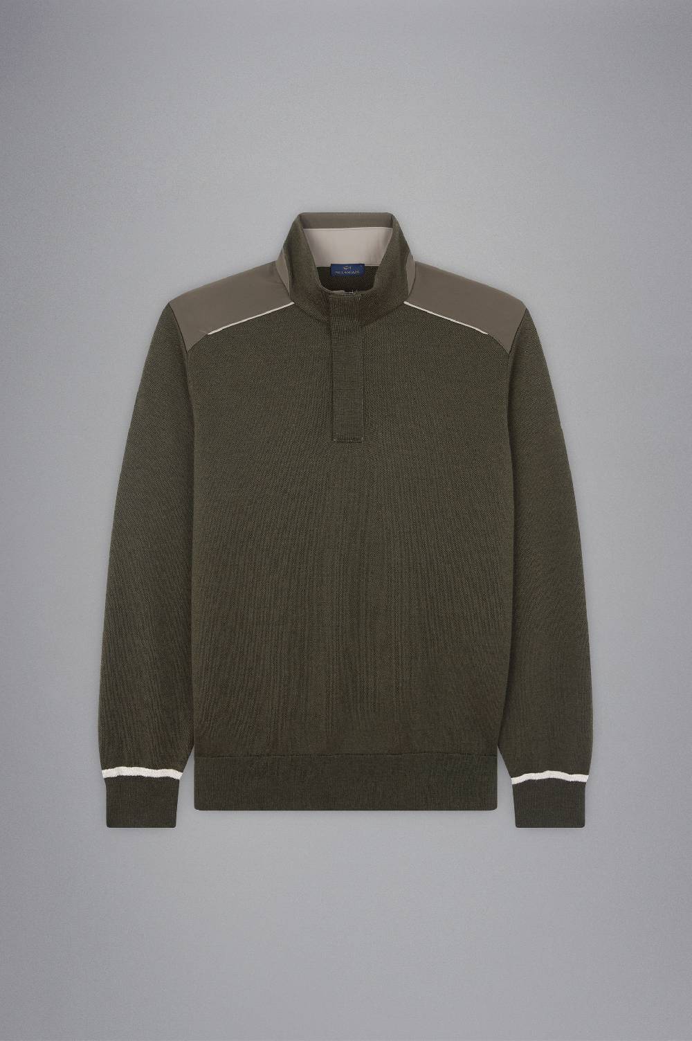 Paul & Shark Maglia in lana con dettagli in Typhoon Platinum Paul & Shark Offerta