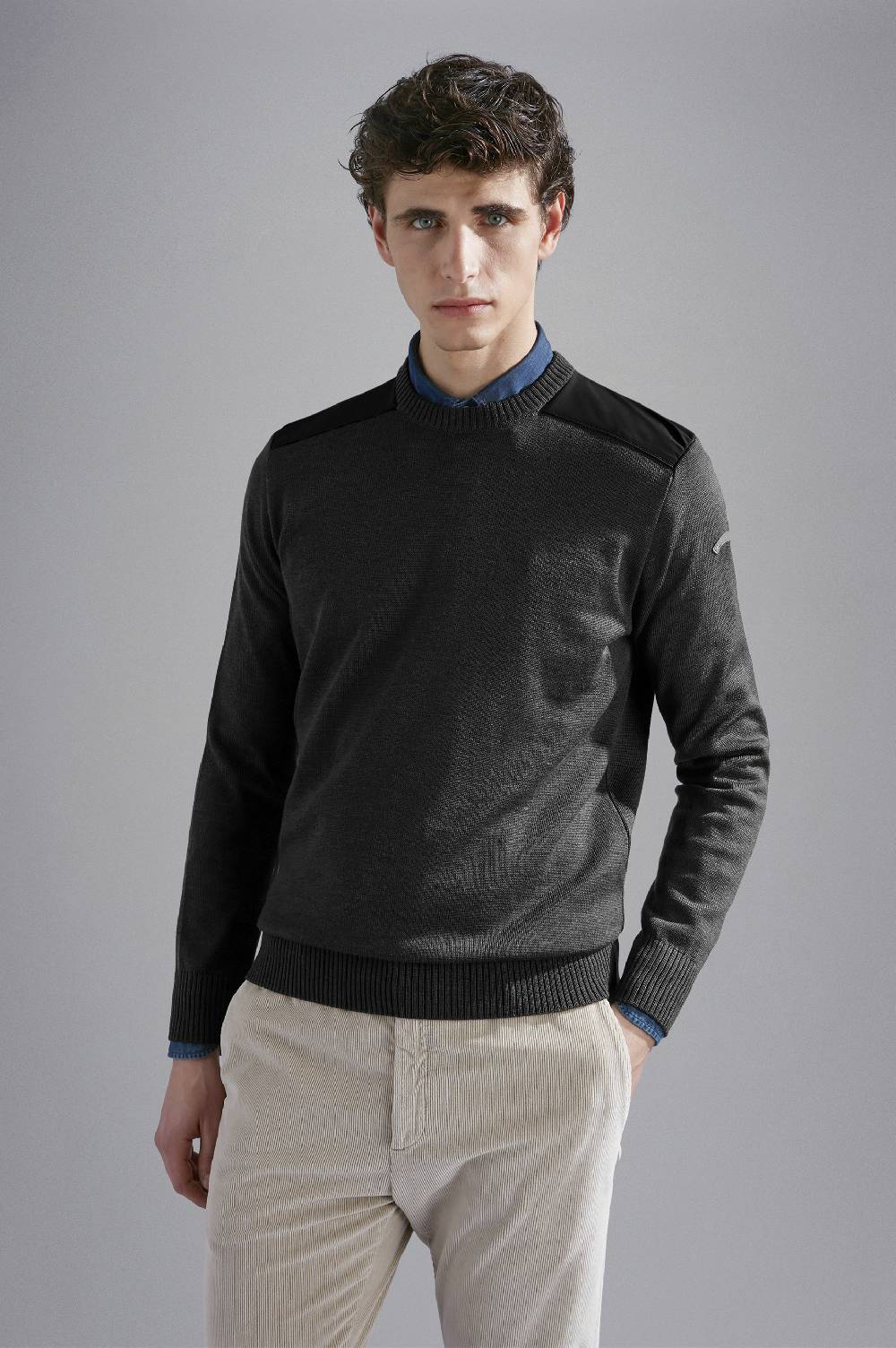 Paul & Shark Maglia in lana con inserti in Typhoon® Paul & Shark Online