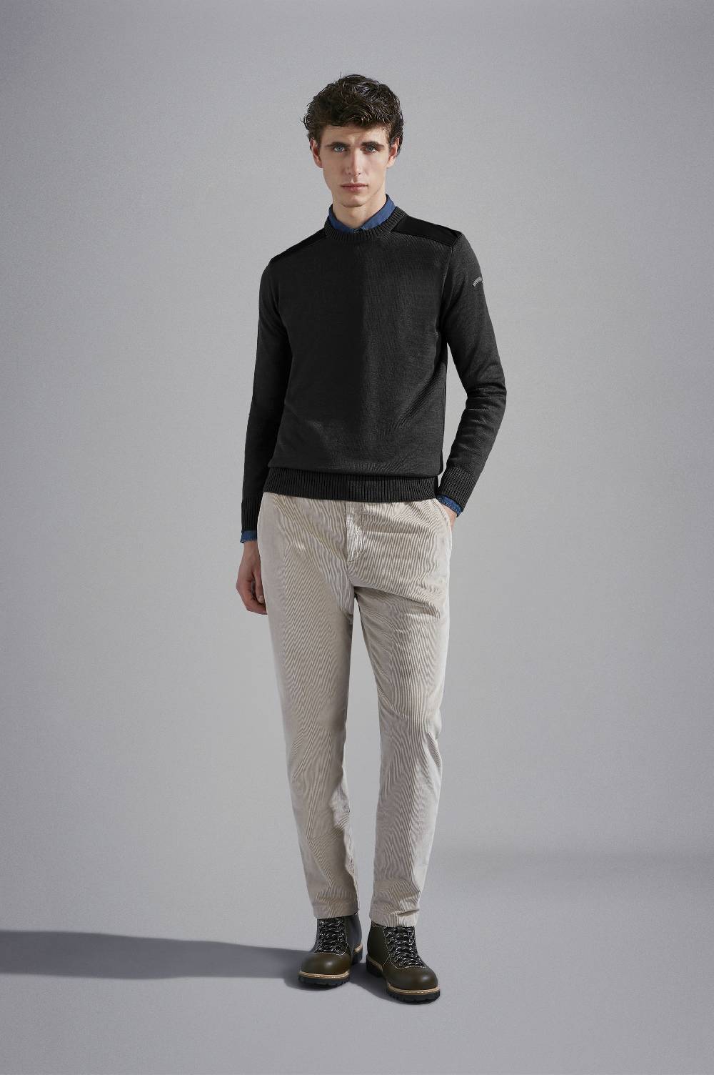 Paul & Shark Maglia in lana con inserti in Typhoon® Paul & Shark Online