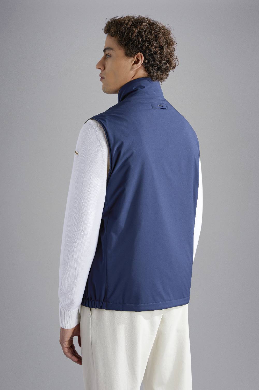 Paul & Shark Gilet double face in Typhoon Platinum Paul & Shark Vendite Flash