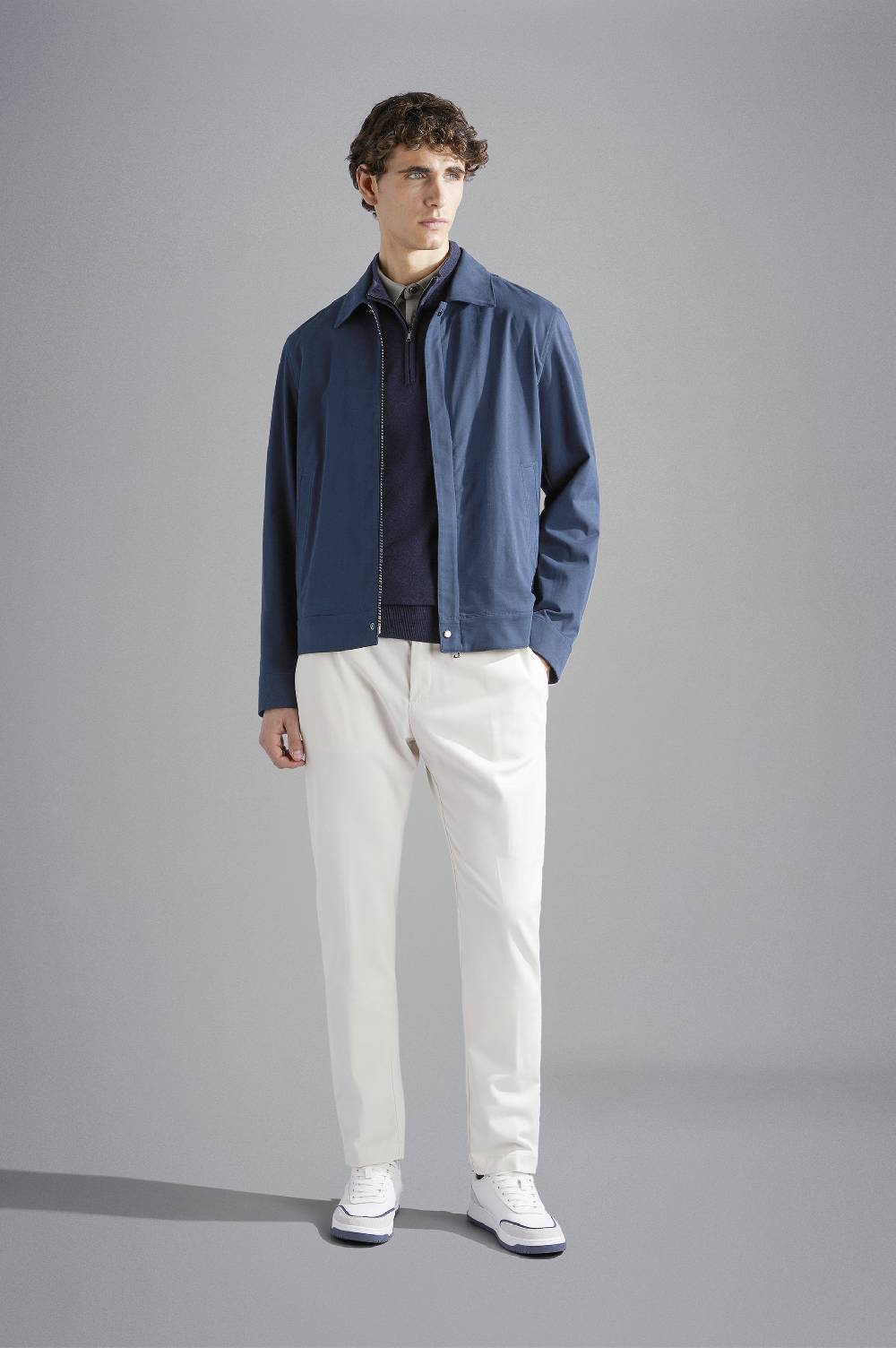 Paul & Shark Shacket in cotone stretch Paul & Shark Negozio