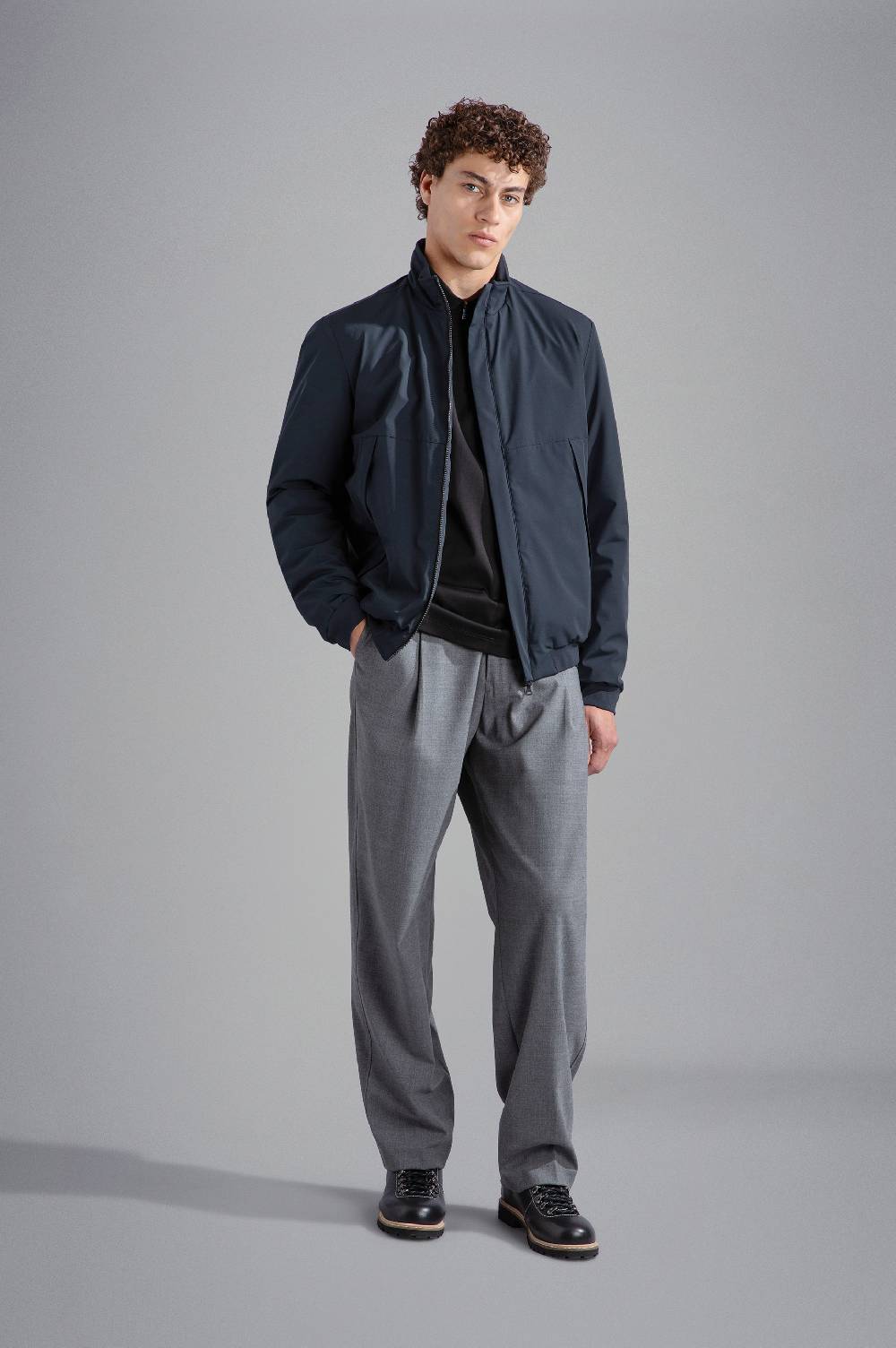 Paul & Shark Bomber in Typhoon Re-4X4 Stretch Paul & Shark Nuova