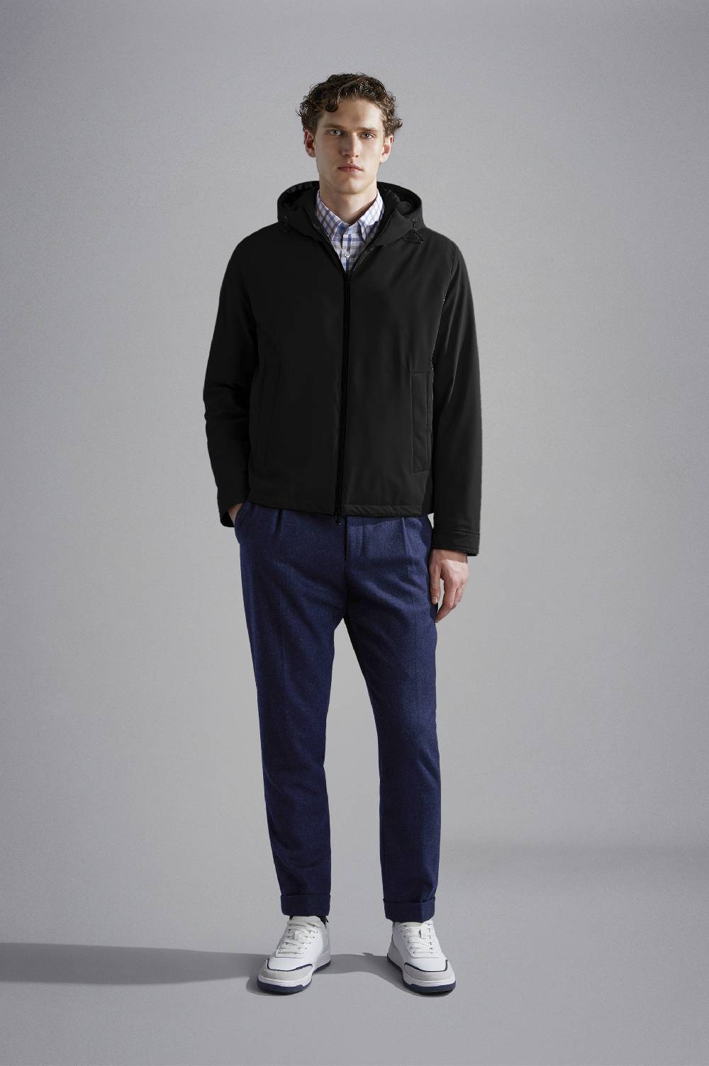 Paul & Shark Windbreaker in Typhoon Re-4X4 Stretch Paul & Shark Moda
