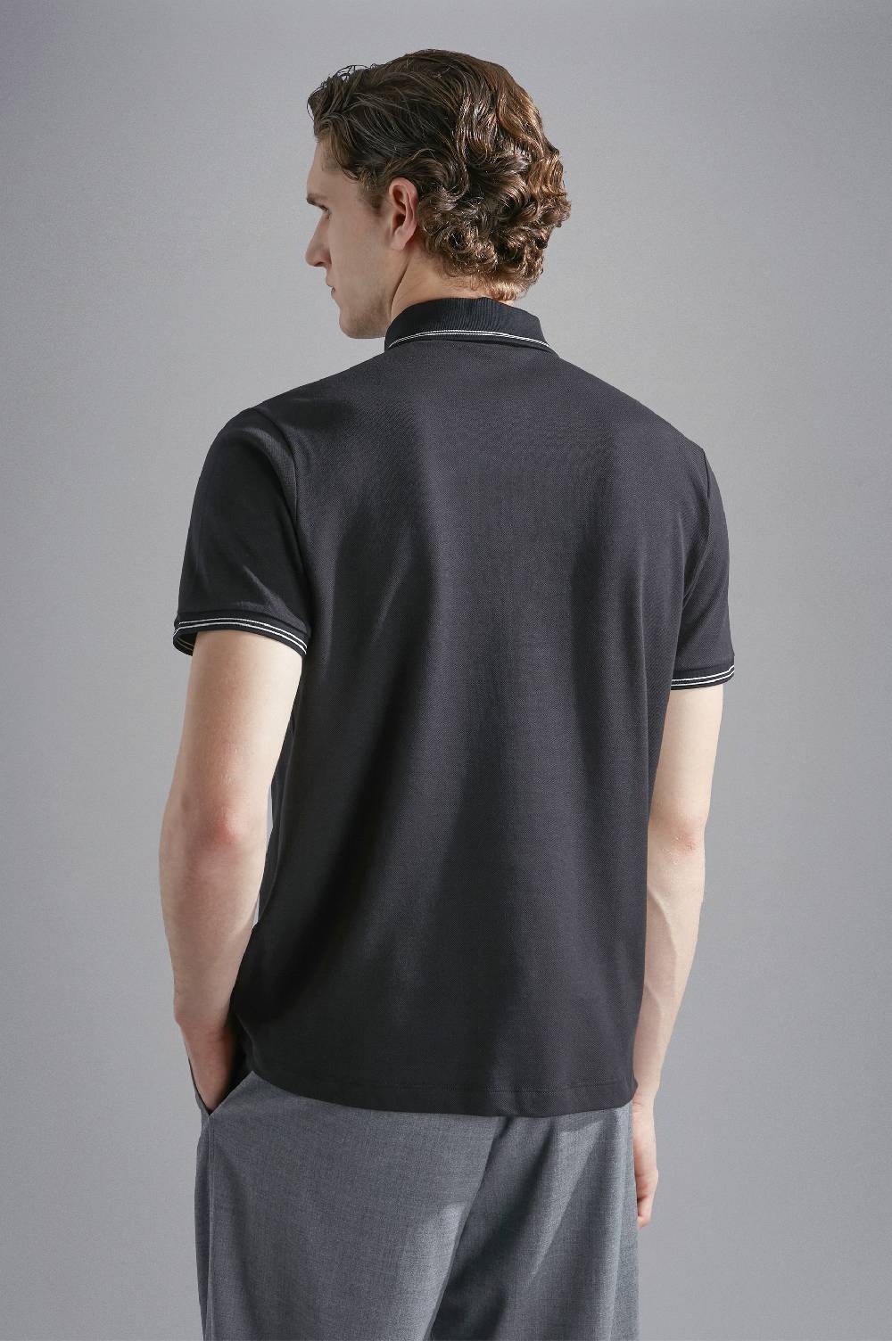 Paul & Shark Polo in cotone jaspé piqué Paul & Shark Promozione