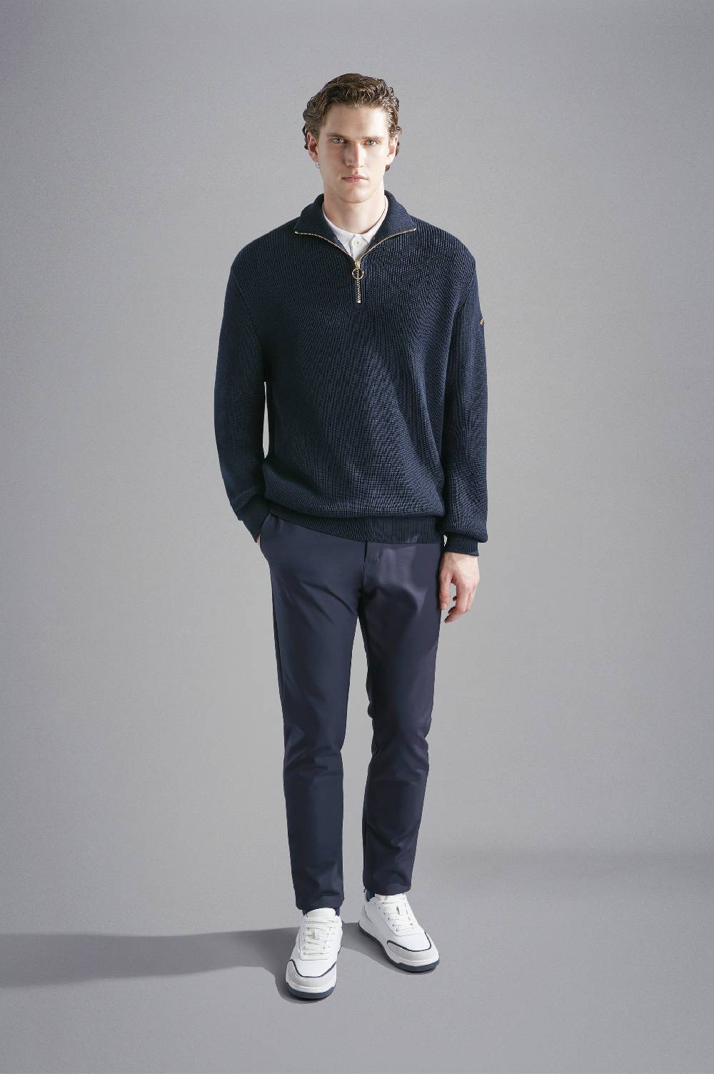 Paul & Shark Polo in cotone Aqua Interlock Paul & Shark Negozi Online