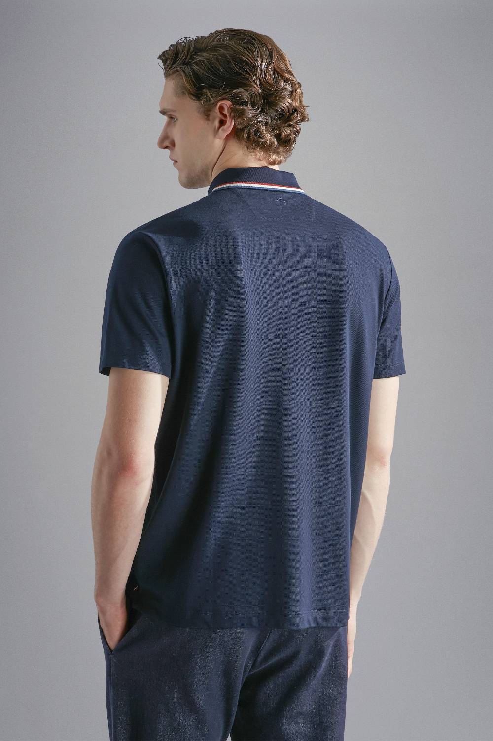 Paul & Shark Polo in cotone tencel piqué Paul & Shark Promozione Limitata