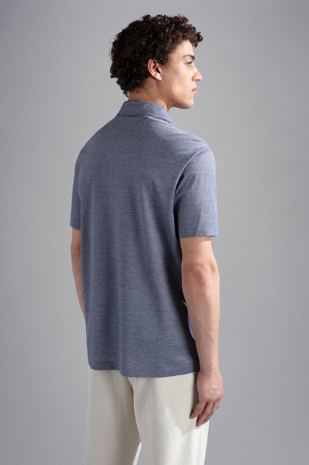 Paul & Shark Polo in cotone piqué con zip Paul & Shark Shopping Online