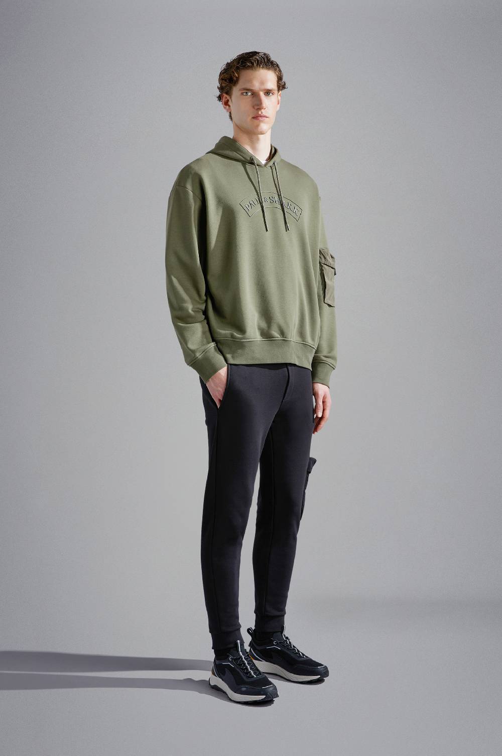 Paul & Shark Pantaloni sportivi in cotone Active Fleece Paul & Shark Vendita Economica