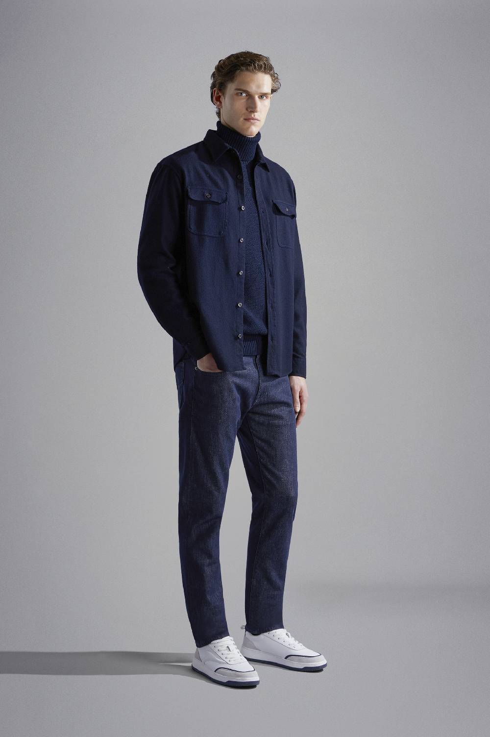 Paul & Shark Jeans in cotone Stretch Denim No Denim Paul & Shark Saldi Di Fabbrica