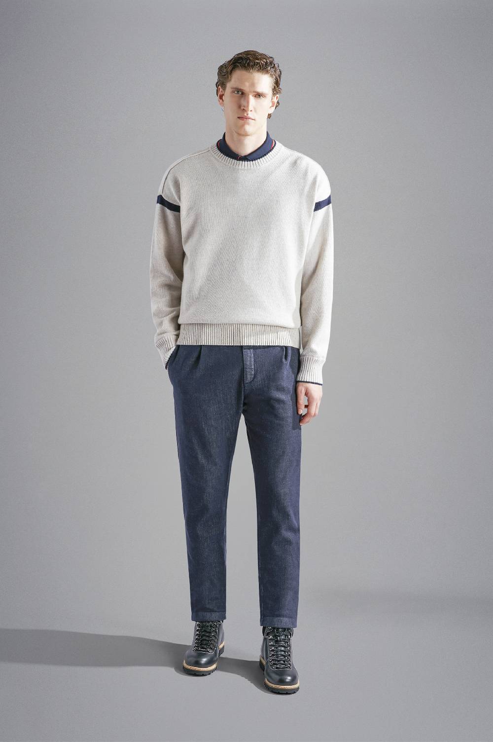 Paul & Shark Pantalone chino in cotone Stretch Paul & Shark Vendite Flash