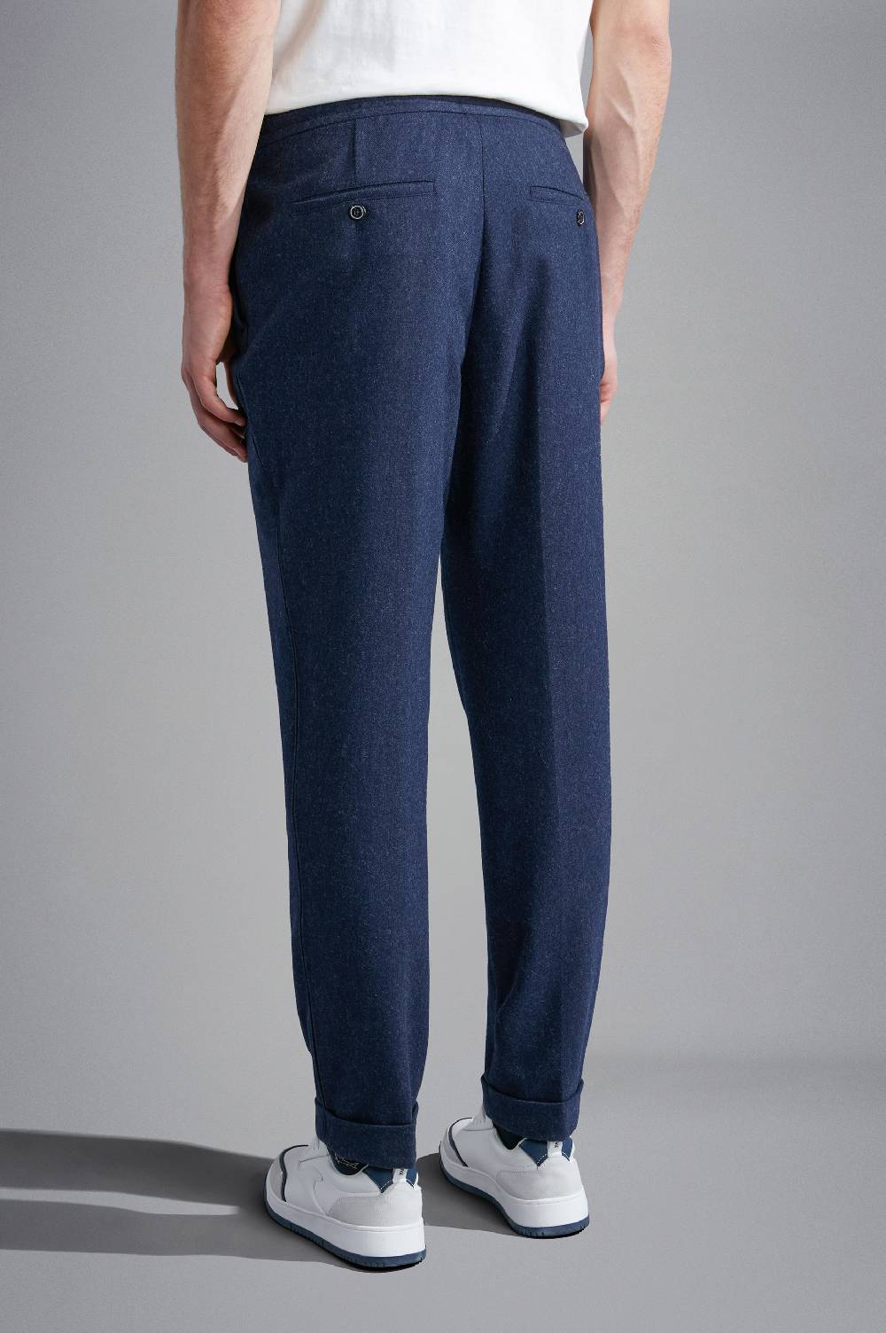 Paul & Shark Pantalone con coulisse in lana tecnica Paul & Shark Negozio