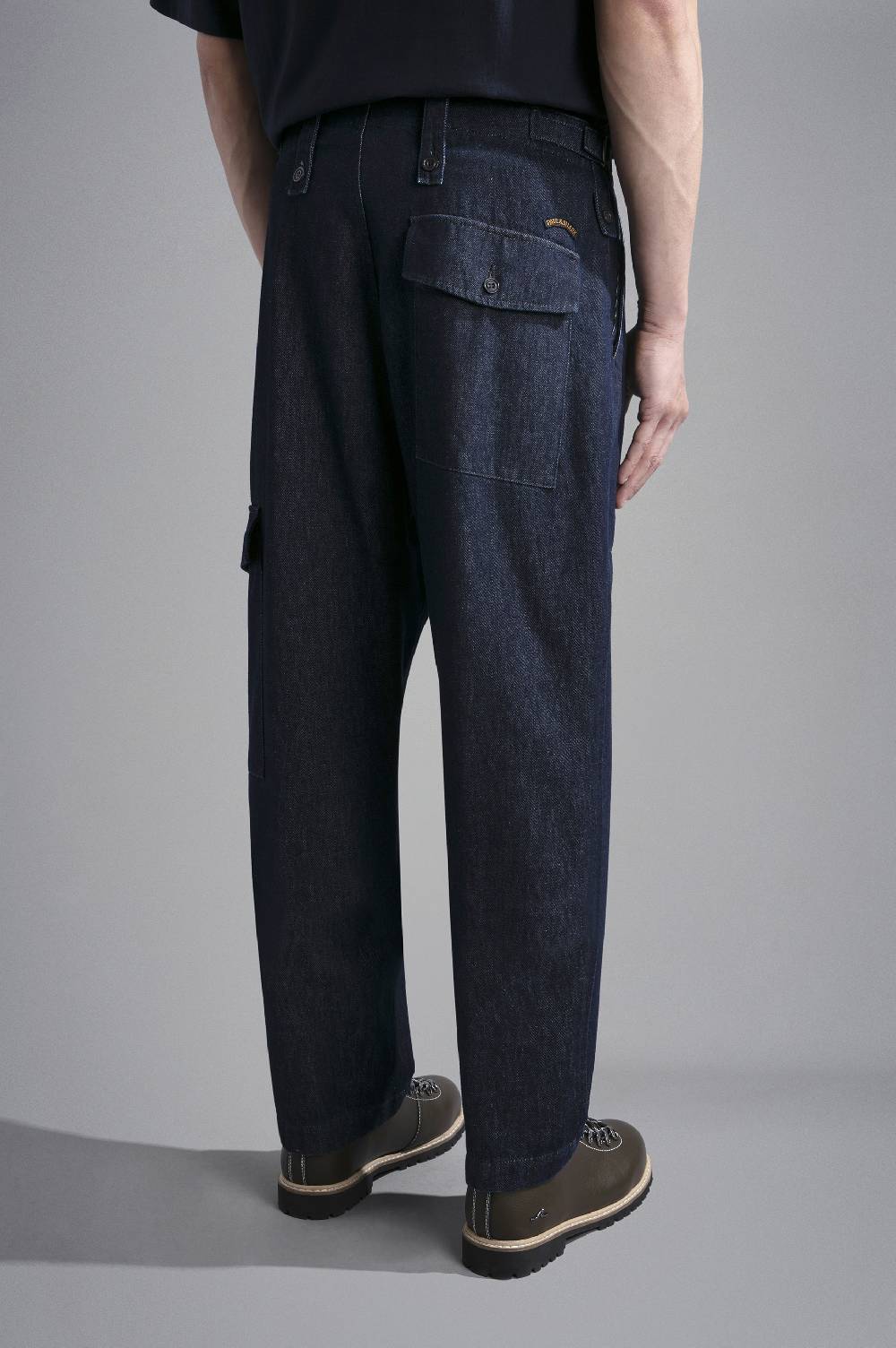 Paul & Shark Pantalone cargo in denim Paul & Shark In Saldo