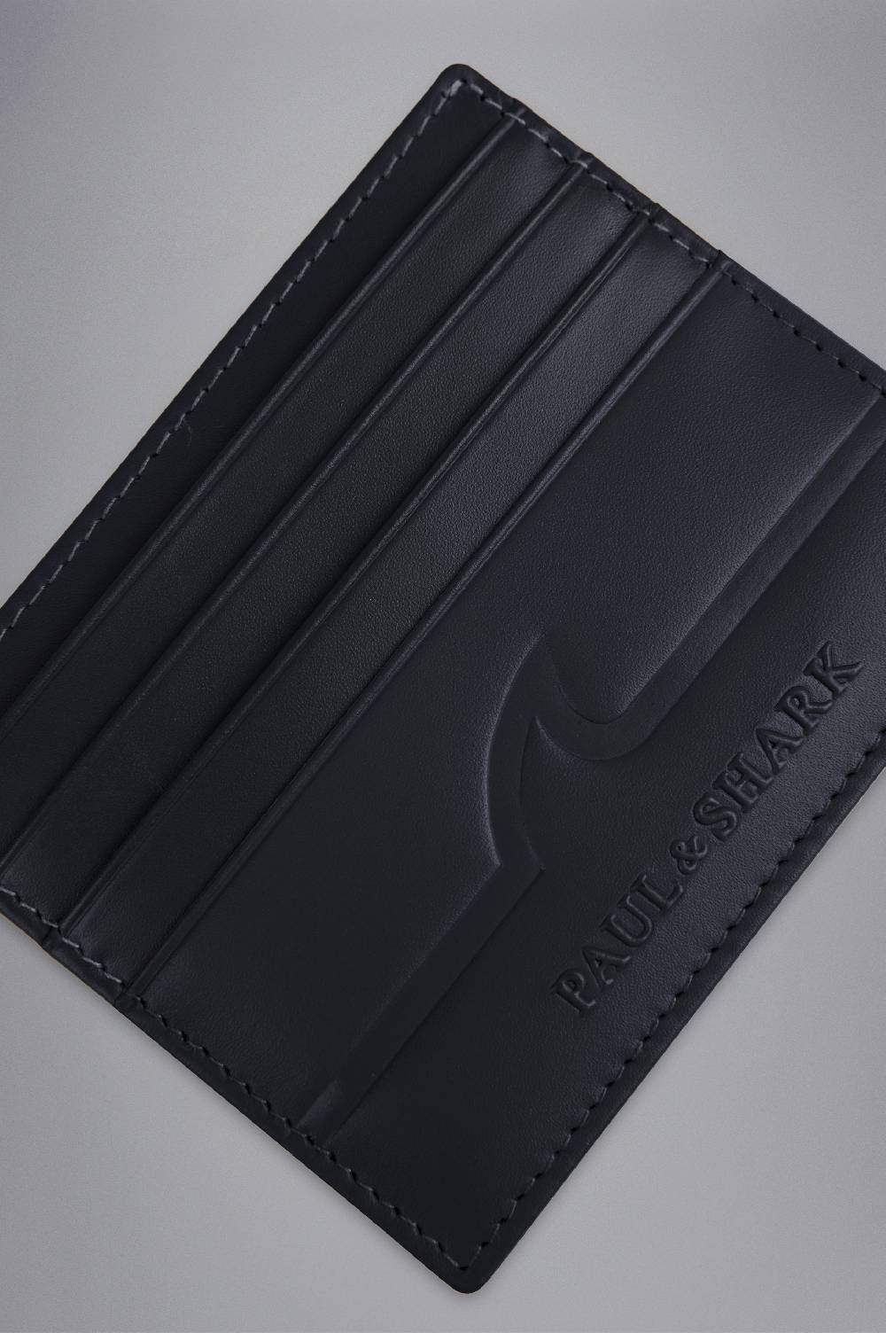 Paul & Shark Portacarte in pelle Fin-embossed Paul & Shark Presa
